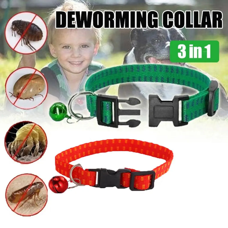 Nylon Adjustable Kill Insect Mosquitoes Insecticidal Dog Collar Neck Strap Pet Suppies Anti Flea Mite Tick