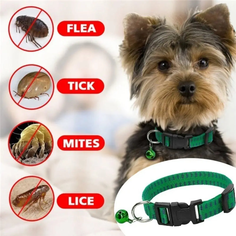 Nylon Adjustable Kill Insect Mosquitoes Insecticidal Dog Collar Neck Strap Pet Suppies Anti Flea Mite Tick