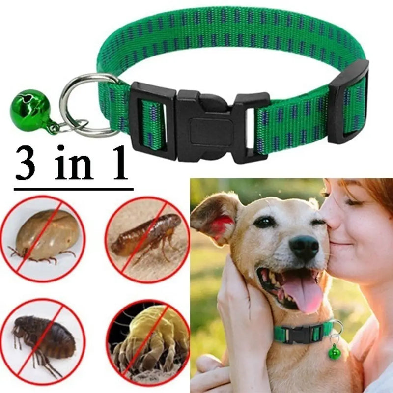 Nylon Adjustable Kill Insect Mosquitoes Insecticidal Dog Collar Neck Strap Pet Suppies Anti Flea Mite Tick